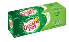 Canada Dry Ginger Ale, 12 Count, 355 ml