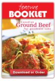 Canadian Ground Beef for Goodness Sake Booklet