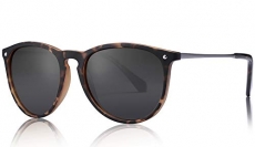Carfia Vintage Polarized Sunglasses for Women UV400 Protection Classic Designer Style