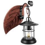 Cegar Loft Wood Retro Vintage Wall Lamp