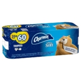 Charmin Ultra Soft Bathroom Tissue, 20 = 60 Pack