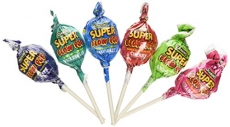 Charms Super Blow Pops 48 Lollipops Box with Assorted Flavors