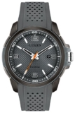 Citizen Eco-Drive Mens Polyurethane Watch, Gray Rubber Band