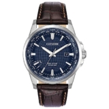 Citizen Men’s World Time Perpetual Calendar Japanese-Quartz Blue Watch