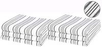 Classic Vintage Stripes 6-Piece Kitchen Dish Towel Set