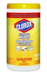 Clorox Wipes Disinfecting, Lemon Fresh, 75 Count