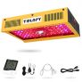 Full Spectrum 1000W COB Reflector Series LED Grow Light with Single Switch