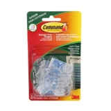 Command Outdoor Light Clips, Clear