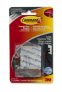 Command Cord Organizers, Large, Clear