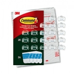 Command Outdoor Light Clips 20 Clips, 24 Strips