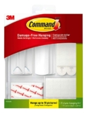 Command Picture Hanging Kit, White, 38 Piece Kit