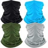 Cooling Neck Gaiter Face Cover (4 pack)