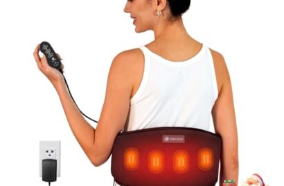 CooCoCo Heat Pad with Massager for Back