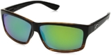 Costa del Mar Cut Polarized Iridium Square Sunglasses, Coconut Fade, 60.6 mm