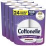 Cottonelle Ultra Comfort Toilet Paper (24 Mega Rolls = 108 Regular Rolls)
