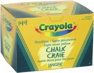 Crayola 144 Yellow Sanigene Dustless Chalk
