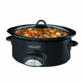 Crock-Pot Programmable 5 Qt, Slow Cooker, Black