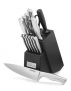 CUISINART 15 Piece Stainless Steel Hollow Handle Block Set, C77SS-15 Pack, Silver