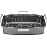 CUISINART 17-Inch X 13-Inch Non-Stick Roasting Pan with V-Rack