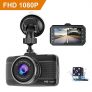 Claoner Dual Dash Cam with Night Vision