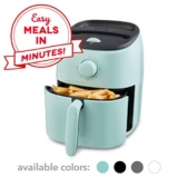 Dash Tasti Crisp Electric Air Fryer + Oven Cooker, 2.6Qt, Aqua