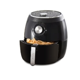 Dash Deluxe Electric Air Fryer, 6 qt, Black