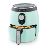 DASH Deluxe Electric Air Fryer + Oven Cooker, 3qt, Aqua