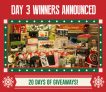 Day 3 Winners – SaveaLoonie’s 20 Days of Giveaways
