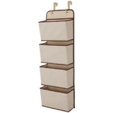 Delta Children 4 Pocket Hanging Organizer, Beige