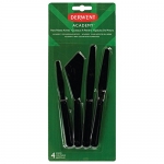 Derwent Academy Paint Knives, Assorted Sizes, 4 Pack