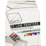 Derwent Graphik Line Painter Set, All 20 Graphik Line Painter Colors