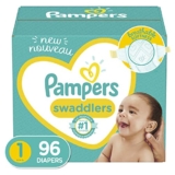 Pampers Swaddlers Diapers, Sizes N – 7