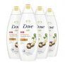 Dove Body Wash Shea Butter & Warm Vanilla 354 mL (Pack of 4)