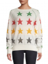 HBC x Color Me Courtney Women’s Lurex Star Sweater
