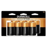 Duracell – CopperTop D Alkaline Batteries with recloseable package, 8 Count