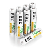 EBL 8 Pack AAA High Capacity Rechargeable Batteries