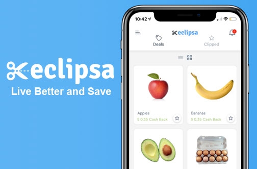 Eclipsa Cash Back App Weekly Offers | Gas + Chapman’s Premium Plus Ice Cream