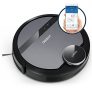 ECOVACS DEEBOT 901 Smart Robotic Vacuum for Carpet, Bare Floors, Pet Hair, with Mapping Technology, Higher Suction Power, WiFi Connected