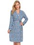 Ekouaer Womens Cotton Robe Soft Kimono Knit Bathrobe Loungewear
