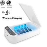 eLUUGIE UV Cell Phone Sanitizer with Wireless Charger
