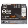 Ethical Bean Fair Trade Organic Coffee, Superdark French Roast: Keurig Compatible – 72 Pods (6 Boxes of 12 Pods)