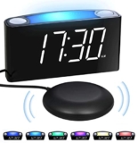 Extra Loud Alarm Clock with Bed Shaker