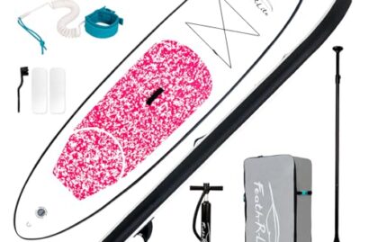 FEATH-R-LITE Inflatable Stand Up Paddle Board with Accessories