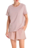 Femofit Pajamas for Women Cotton Short Sleepwear Set
