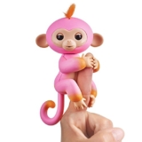 Fingerlings 2Tone Monkey – Summer (Pink with Orange Accents) – Interactive Baby Pet – by WowWee