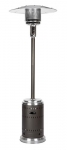 Fire Sense 46,000 BTU Commercial Patio Heater, Mocha and Stainless Steel