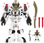 Fisher-Price Imaginext Power Rangers White Ranger & Warrior Mode Tigerzord