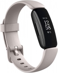 Fitbit Inspire 2 Health & Fitness Tracker, Lunar White/Black