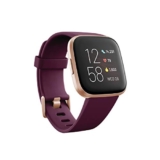 Fitbit Versa 2 Health & Fitness Smartwatch, Bordeaux/Copper Rose