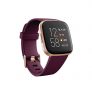 Fitbit Versa 2 Health & Fitness Smartwatch, Bordeaux/Copper Rose